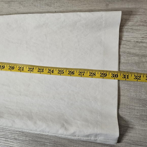 Theory Women's Off White Cropped Wide-Leg Dressy Pants Size 30 Business Casual - Picture 8 of 8